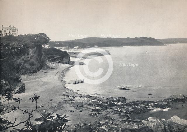 'Saundersfoot - General View of the Bay', 1895. Artist: Unknown.