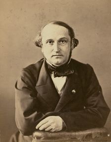 Sauvage, directeur de la Compagnie de l'Est, 1861-1865. Creator: Nadar