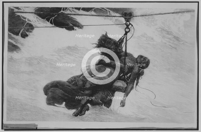 Saved, 1889. Creator: Winslow Homer.