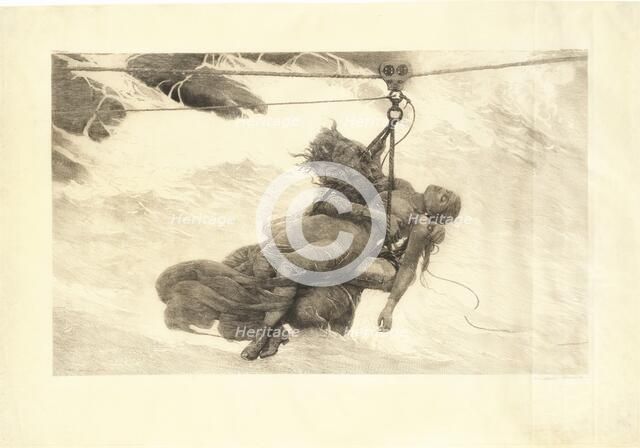 Saved, 1889. Creator: Winslow Homer.