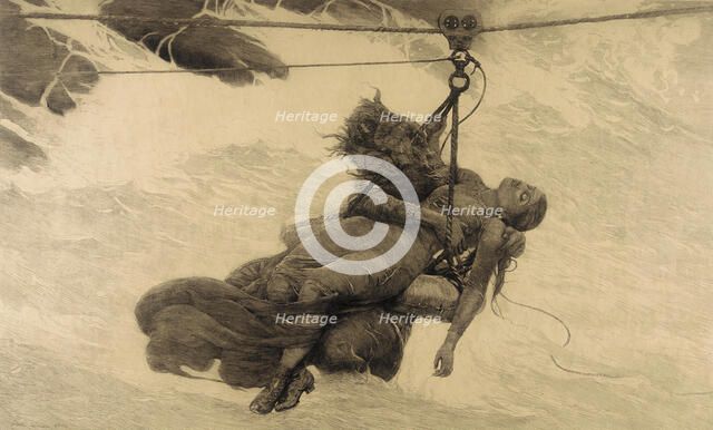 Saved, 1889. Creator: Winslow Homer.