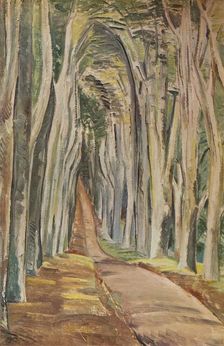 Savernake Forest 1935. Artist: Paul Nash