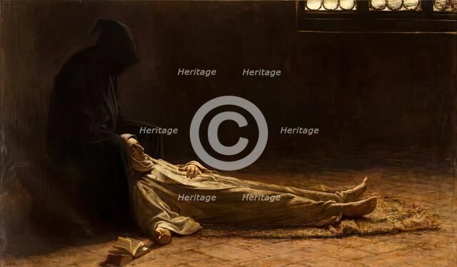 Savonarola's Last Sleep, 1882. Creator: George Reid.