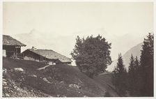 Savoie 47, Le Buet et les Rochers de Fis, 1856/63. Creator: Auguste-Rosalie Bisson