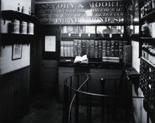 Savory & Moore Ltd: interior of the pharmacy;..., c1880s. Creator: Unknown