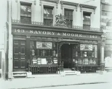 Savory & Moore's Pharmacy, 143 New Bond Street, London, 1912