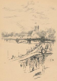 Savoy Pigeons, 1896, (1898). Artist: James Abbott McNeill Whistler