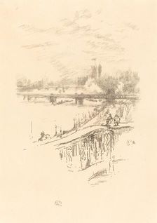 Savoy Pigeons, 1896. Creator: James Abbott McNeill Whistler