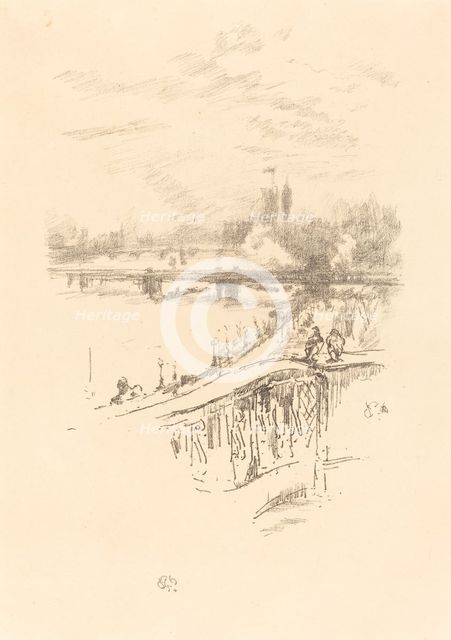 Savoy Pigeons, 1896. Creator: James Abbott McNeill Whistler.