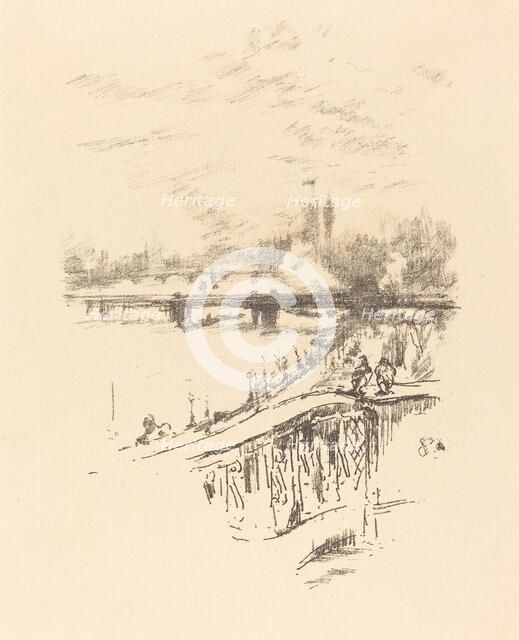 Savoy Pigeons, 1896. Creator: James Abbott McNeill Whistler.