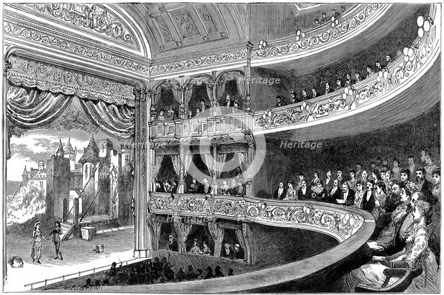 Savoy Theatre, London, 1881. Artist: Unknown