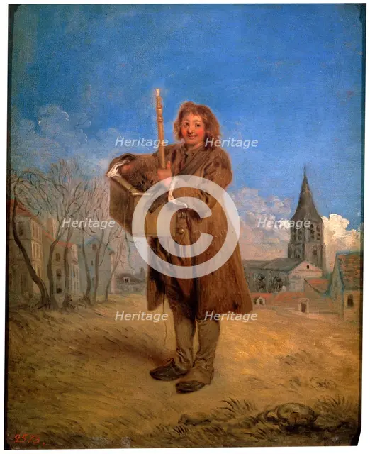 'Savoyard with a Marmot', 1716.  Artist: Jean-Antoine Watteau
