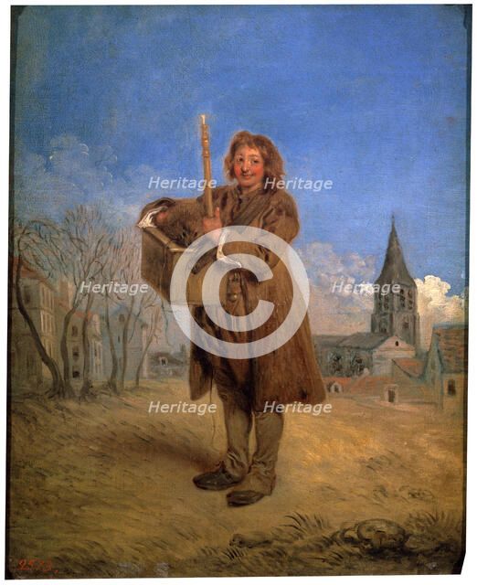 'Savoyard with a Marmot', 1716.  Artist: Jean-Antoine Watteau