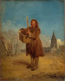 Savoyard with a Marmot, 1716. Creator: Jean-Antoine Watteau