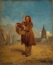 Savoyard with a Marmot, 1716. Creator: Jean-Antoine Watteau