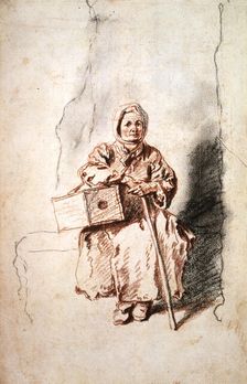 Savoyarde c1715. Artist: Jean-Antoine Watteau