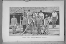 Saw-Mill Men of Tuskegee Industrial Institute, 1897. Creator: Unknown
