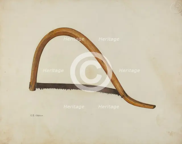 Saw, c. 1940. Creator: Charles Charon.