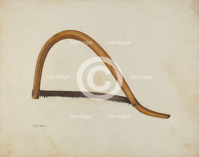 Saw, c. 1940. Creator: Charles Charon.
