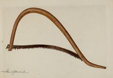 Saw, c. 1941. Creator: Frank Budash