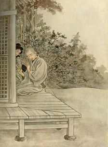 Sawaichi...repeated the Buddhist invocation: "Namu Amida Butsu", 1919. Creator: Unknown