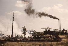Sawmill at the Greensboro Lumber Co., Greensboro, Ga., 1941?. Creator: Jack Delano