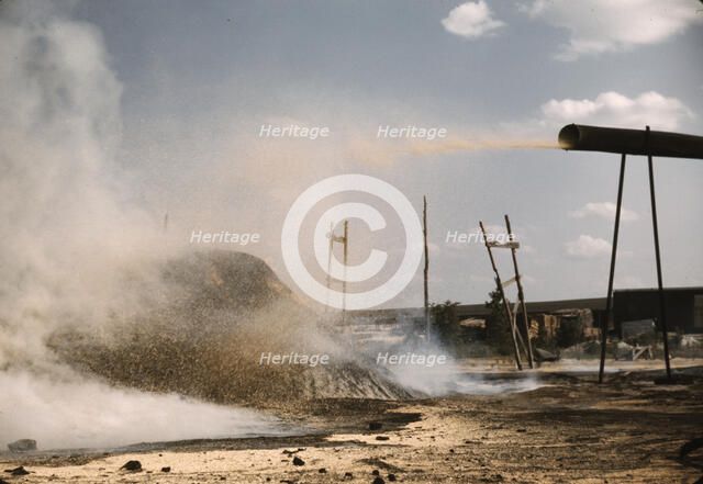 Sawmill at the Greensboro Lumber Company, Greensboro, Ga., 1941?. Creator: Jack Delano.