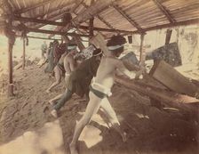 Sawyers, 1870s-1890s. Creator: Kusakabe Kimbei