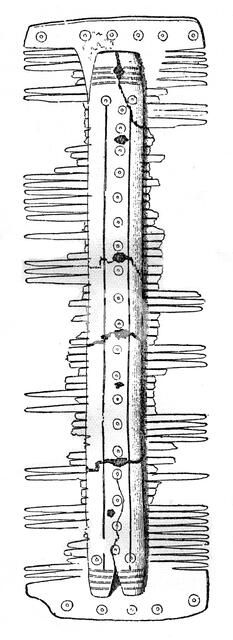 Saxon comb, (1910). Artist: Unknown