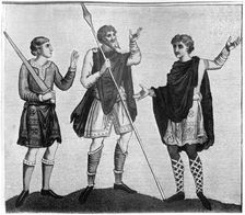 Saxon cross-gartering, (1910)