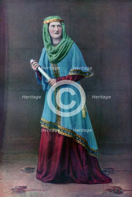 Saxon lady, (1910). Artist: Unknown