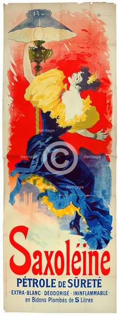 Saxoleine, 1893. Creator: Jules Cheret.