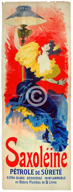 Saxoleine, 1893. Creator: Jules Cheret.