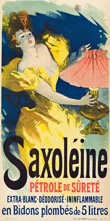 Saxoléine. Pétrole de Sûreté, 1894. Creator: Jules Cheret