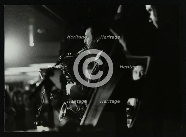 Saxophonist Bob Sydor playing at the Torrington Jazz CLub, Finchley, London, 1988. Creator: Denis Williams.