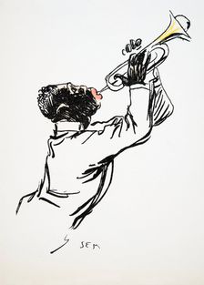 Saxophonist, from White Bottoms pub. 1927