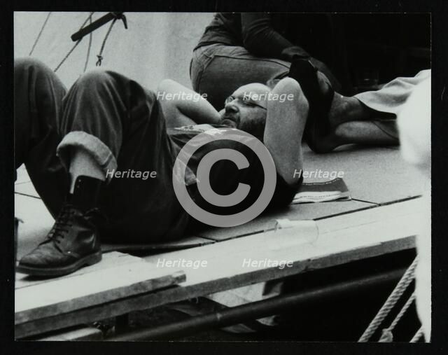 Saxophonist Lol Coxhill, Bracknell, Berkshire, 1983. Artist: Denis Williams