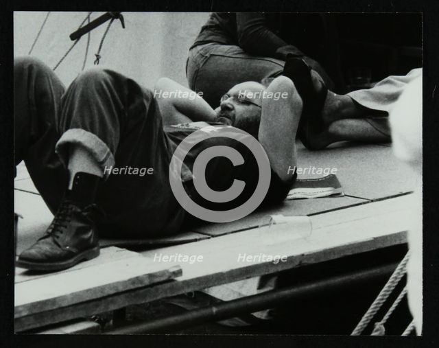 Saxophonist Lol Coxhill, Bracknell, Berkshire, 1983. Creator: Denis Williams.