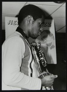 Saxophonist Nathaniel Facey at The Fairway, Welwyn Garden City, Hertfordshire, 25 January 2004. Creator: Denis Williams