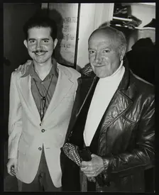 Saxophonists Scott Hamilton and Bud Freeman, Pizza Express, London, 16 February 1979. Creator: Denis Williams