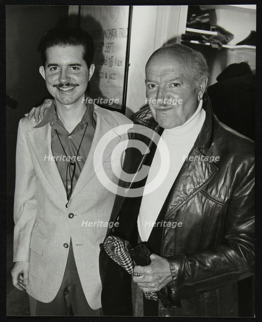 Saxophonists Scott Hamilton and Bud Freeman, Pizza Express, London, 16 February 1979. Artist: Denis Williams