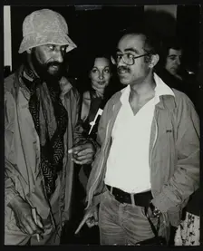 Saxophonists Sonny Rollins and Art Themen, Wembley Conference Centre, London, 1979. Creator: Denis Williams