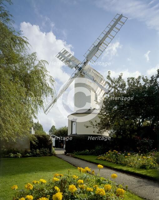 Saxtead Green Post Mill, Suffolk, c2000s(?). Artist: Unknown.