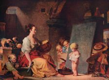 Say Please (Dites donc s'il vous plait) c1780, (1911). Artist: Jean-Honore Fragonard