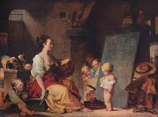 Say Please (Dites donc s'il vous plait) c1780, (1911). Artist: Jean-Honore Fragonard