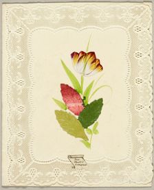 Say Shall I Conquer (valentine), c. 1840. Creator: Joseph Addenbrooke