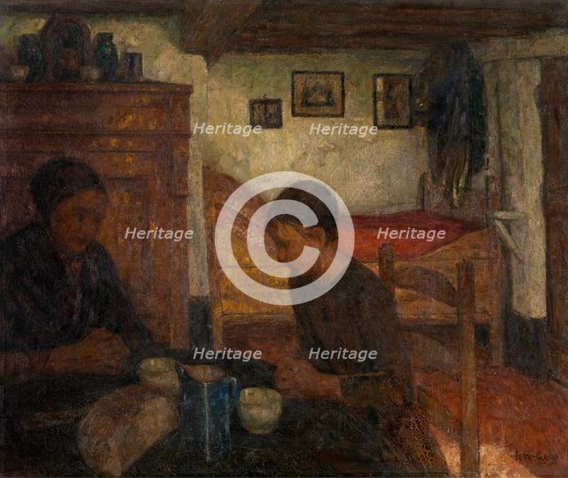 Saying Grace. Creator: Felix Gogo.