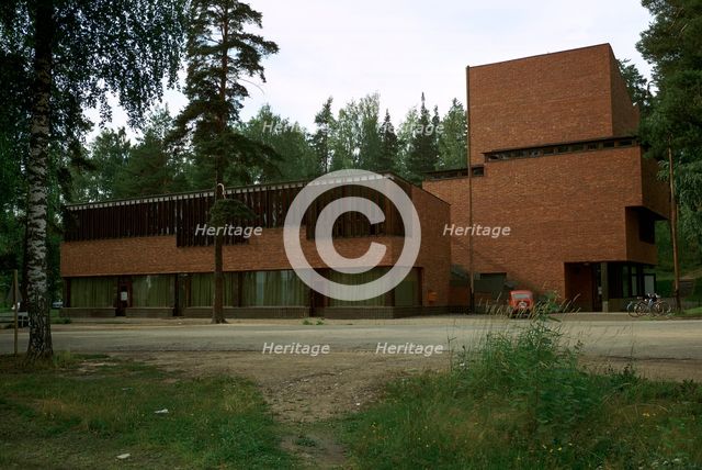 Saynatsalo Town Hall, 1940s. Artist: Alvar Aalto
