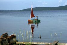 Saynatsalo island on Lake Paijanne in August