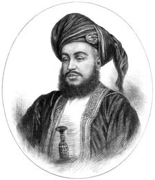 Sayyid Barghash Bin Said, Sultan of Zanzibar, 1875